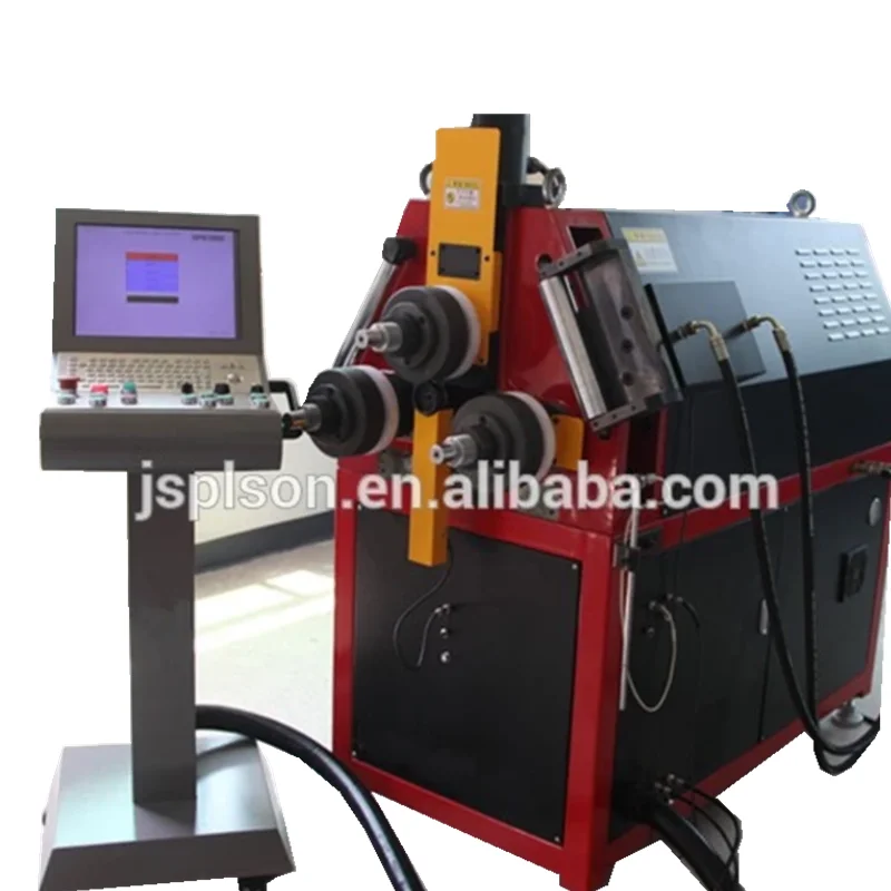
W24-75 алюминиевые cnc роликовые профильные гибочные станки 