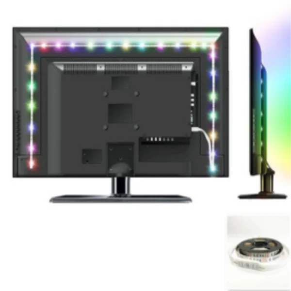Tv Background Decoration Flex Strip Rgb Ip20 Smd 3528 5050 Dc5v Usb Tv Led  Backlight Strip Light - Buy Tv Backlight Led,Led Backlight,Led Strip Light  Product on 