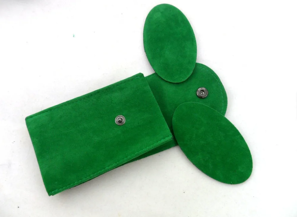 Персонализированный зеленый органайзер для часов, Дорожный Чехол, ремешок для часов, замшевый Бархатный Чехол для часов на заказ