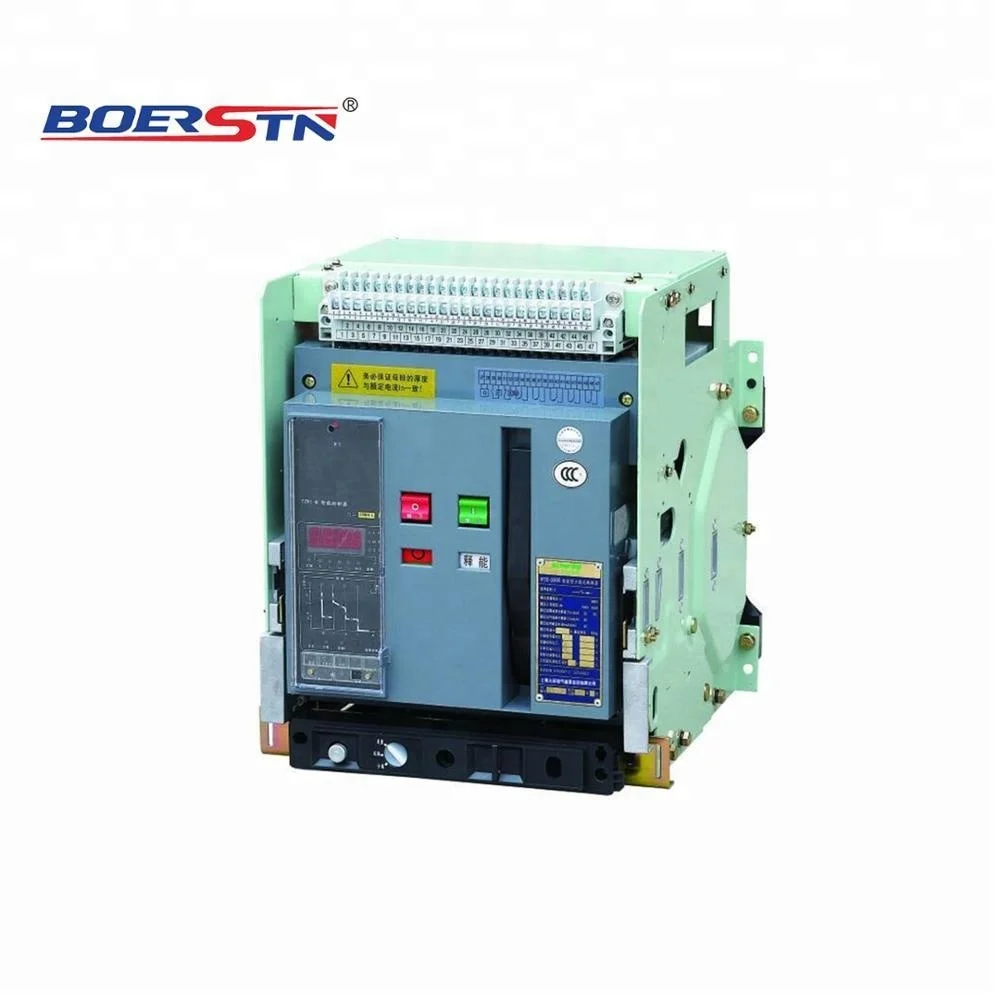 Low Voltage ACB Intelligent Air Circuit Breaker 3pole 4pole 6300A 5000A 4000A 3600A 3200A 2500A 2000A 1600A 1250A 1000A 12 63
