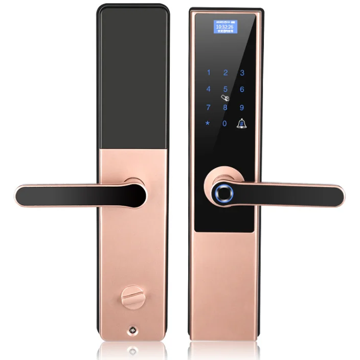 new design high security home door card swipe wi