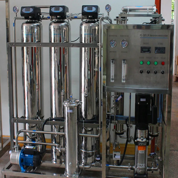 500 LPH Reverse Osmosis Distillation Machine With EDI Best Distilled Water Machine