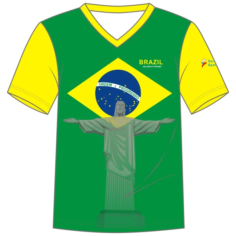 Men/women Sports Equipment National T Shirt Brazil 2016 Jersey Games - Buy Equipo Nacional De Fútbol Jersey Product on Alibaba.com