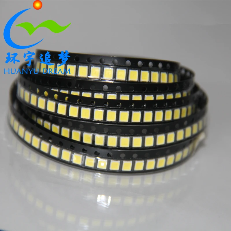 
 Высоковольтный светодиод 9,0-9,8 в SMD 2835 0,5 Ватт 1 ватт 9,6 в  