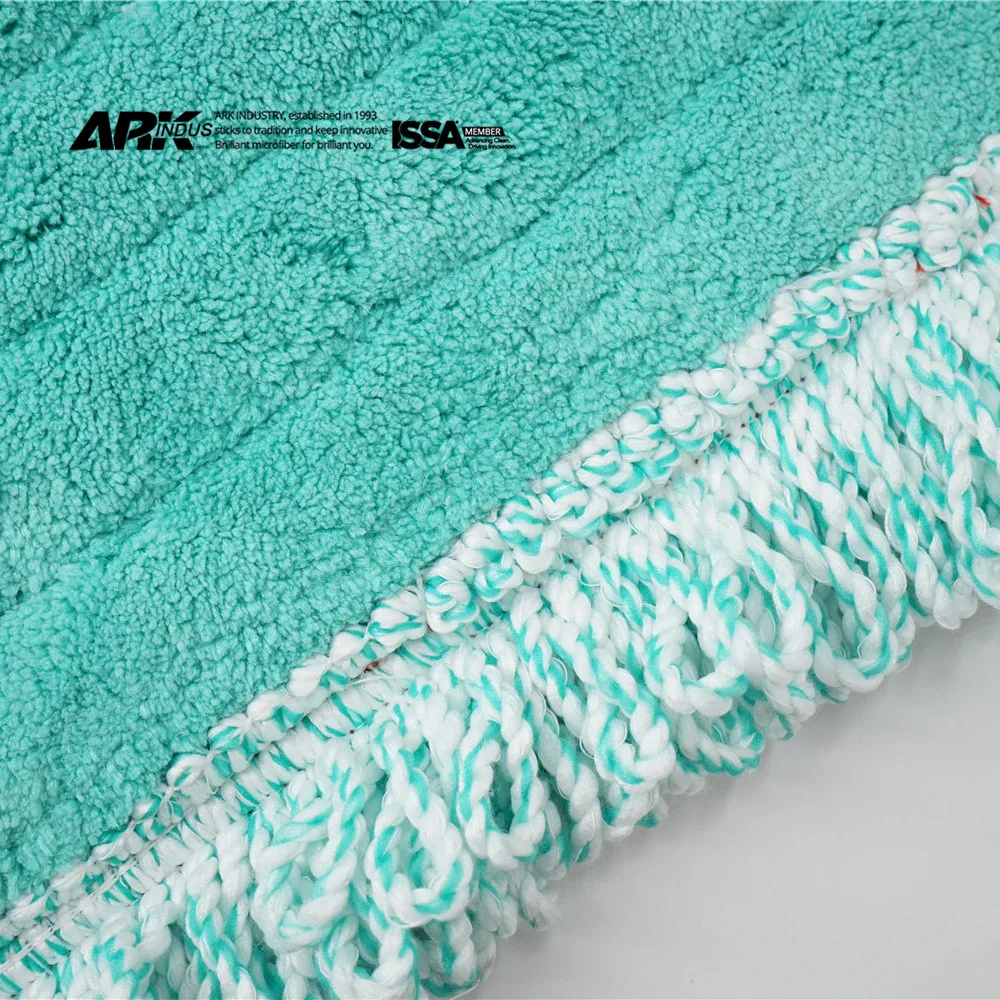 Швабра из микрофибры плюша кораллового флиса влажная швабра с крючком и петлей для промышленной отделки пола тканевая бахромой полиэстера