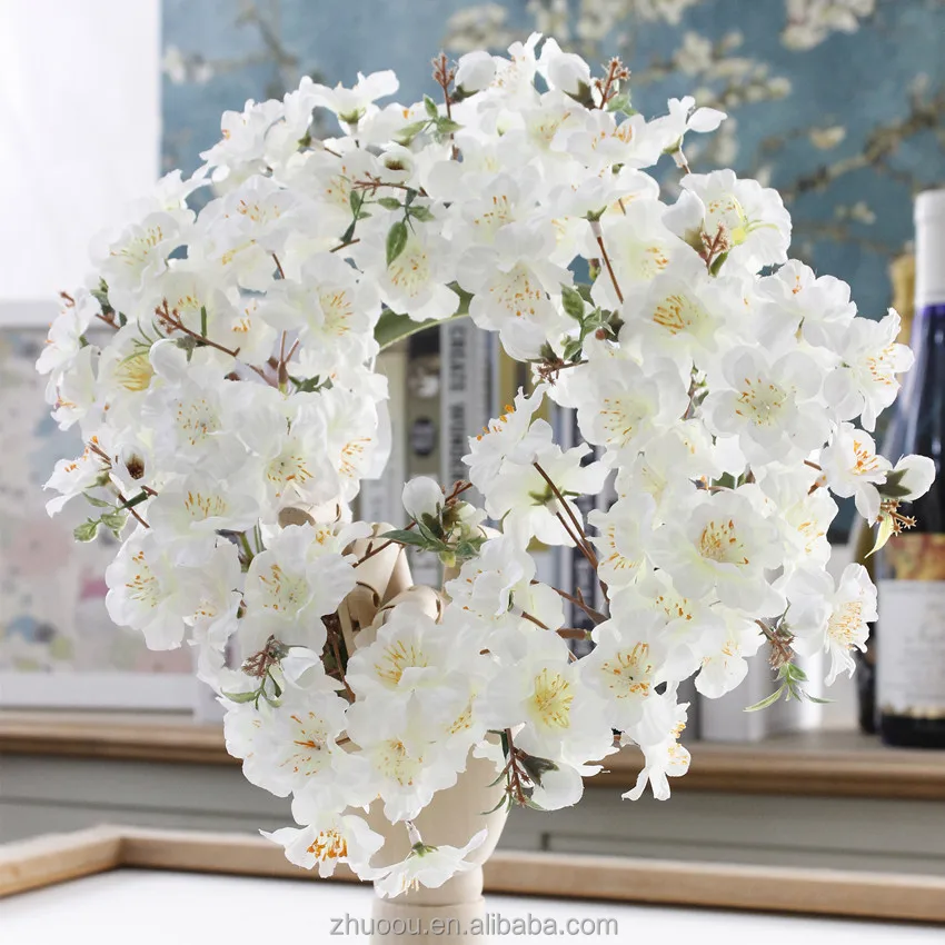 Wholesale Artificial Flowers Marigold Garland Michaels Wreaths Artificial Cherry Blossom Tree Arches