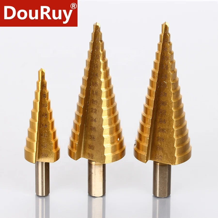 Hss Step Drill Bit For Stainless Steel Buy Drill Bits Metal Wood Drill Fresas Tools Product on Alibaba