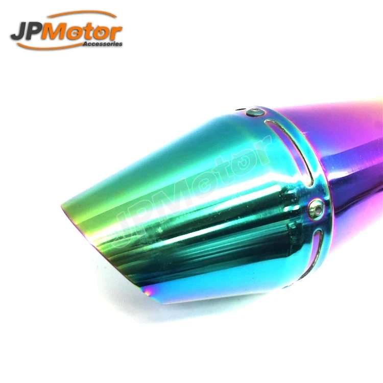 JPMotor 51 мм Универсальный 250cc из нержавеющей стали мопед глушитель труб