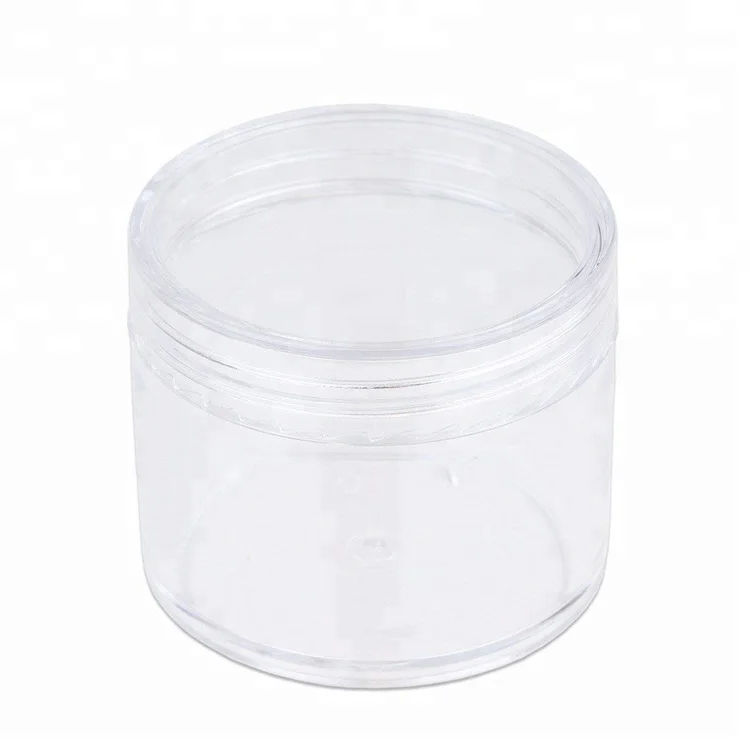 10pcs Slime Storage Plastic Color Plasticine Clear Containers Glue