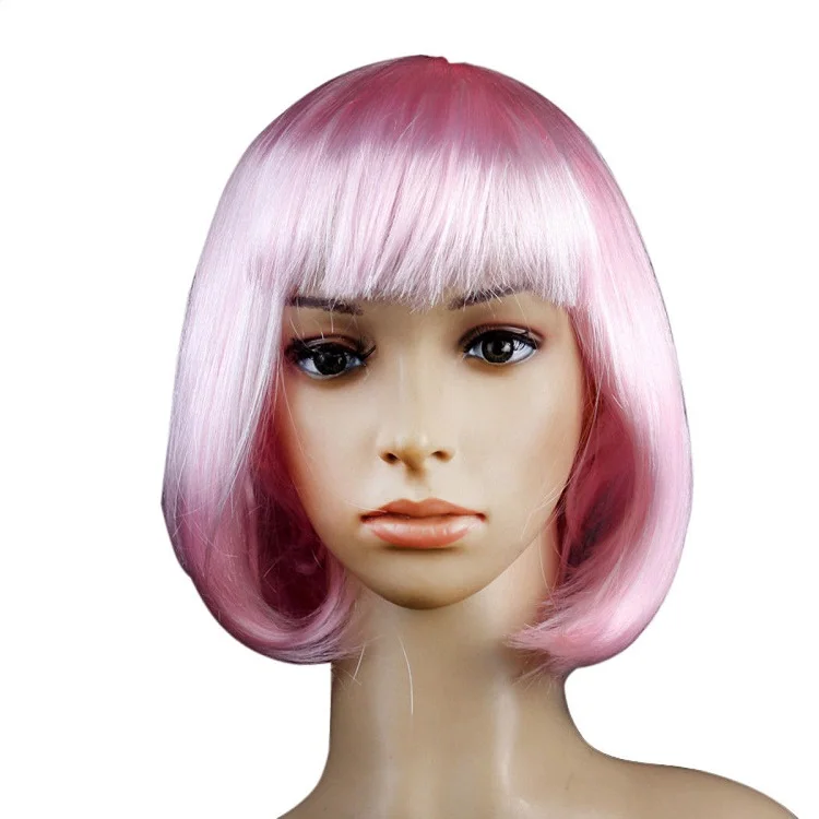 funny pink wigs