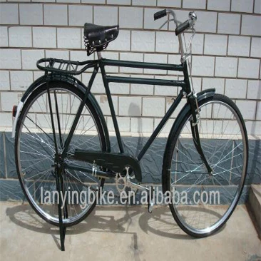 28インチ自転車/中国伝統的な男性用自転車/黒のオランダ風自転車