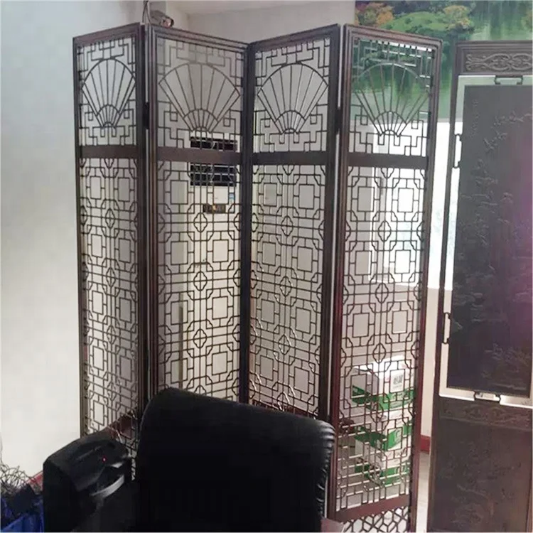 Custom Style Living Room Divider Small Decorative Folding Screen Partition