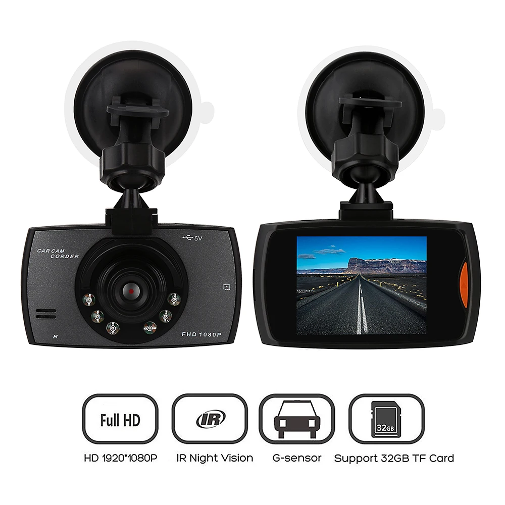 G30 Mini Car DVR Camera Dashcam Full HD 1080P Video with Night Vision