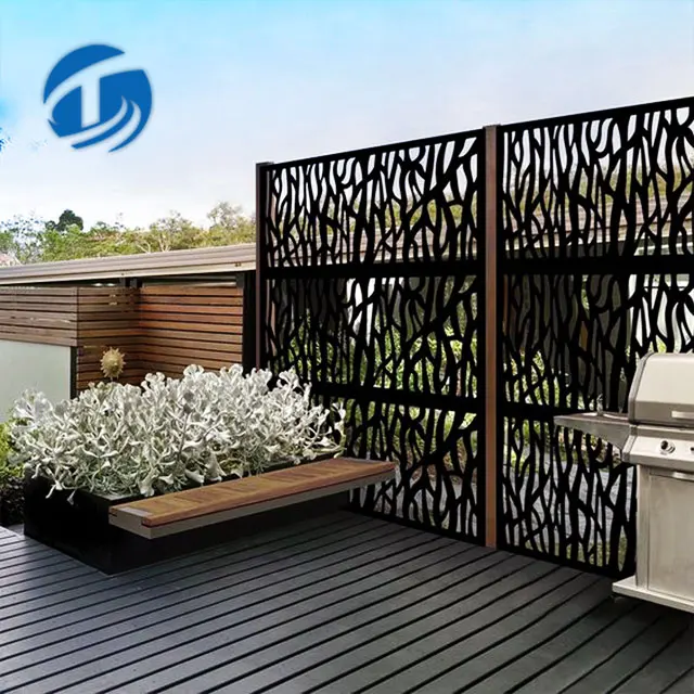 Power Coated Perforated Metal Mesh Sheets for Fence Door Wall