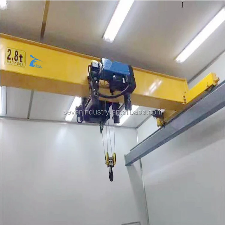 10 tons ld single girder bridge overhead traveling crane