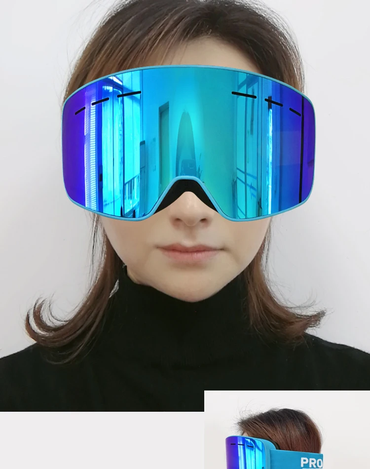 Outdoor Adult Dual Lens Antifog Snowboard Sunglasses Sports Eyewear