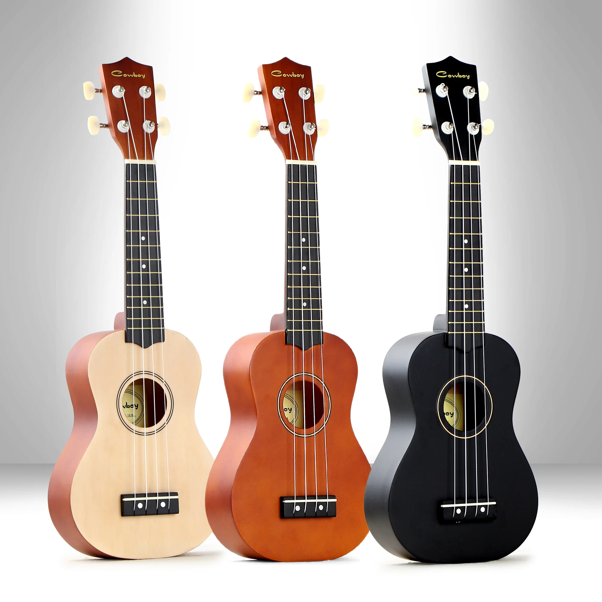 21inch strings cheap price ukulele Cowboy UK-10 hot sale children ukulele OEM and ODM From
