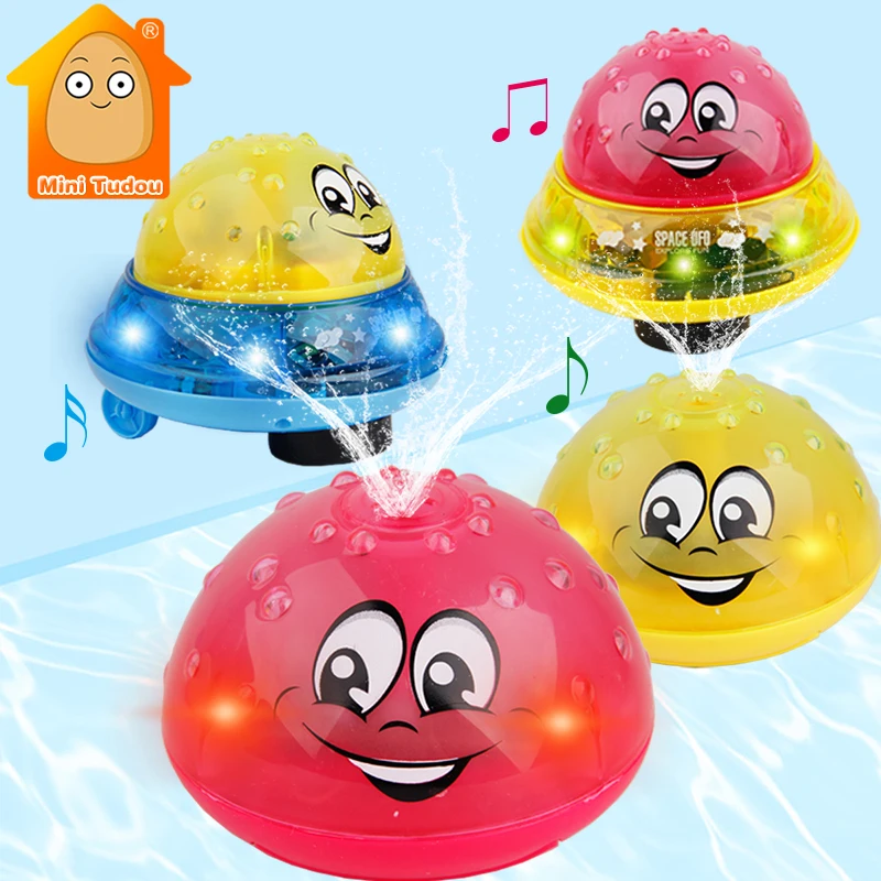 light up sprinkler bath toy