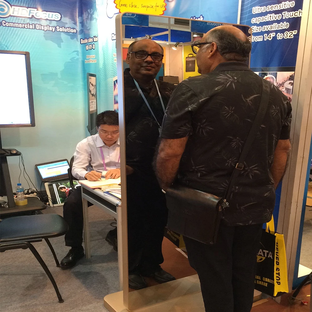 49 дюймовый торговый центр Реклама ЖК сенсорный экран умное зеркало