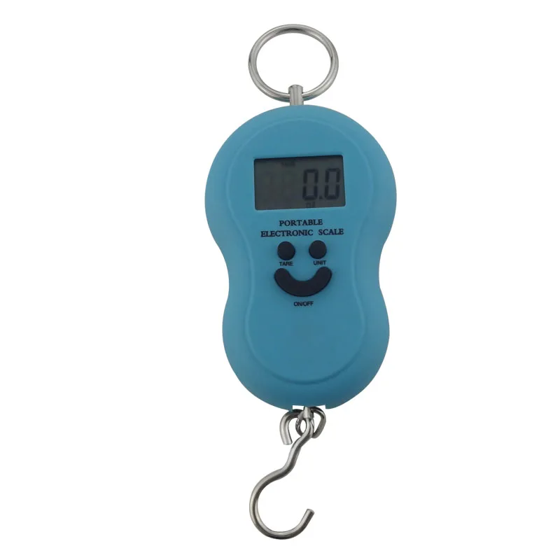 50KG 10g Multifunctional Mini Electronic Hanging Fishing Luggage Balanca  Digital Handy Pocket Weight Hook Scale with Ruler