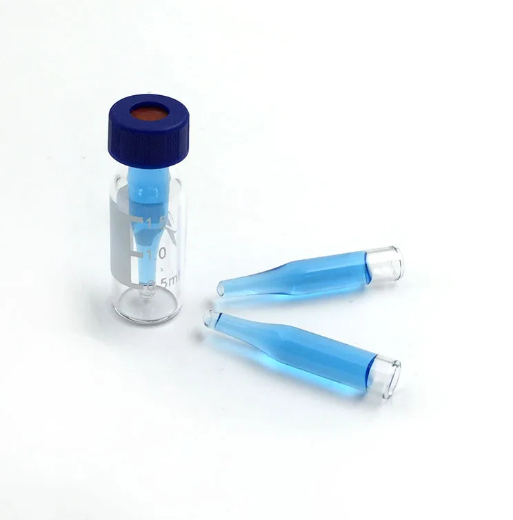 150ul, 250ul, 300ul Micro Insert Vials - Clear Glass for HPLC