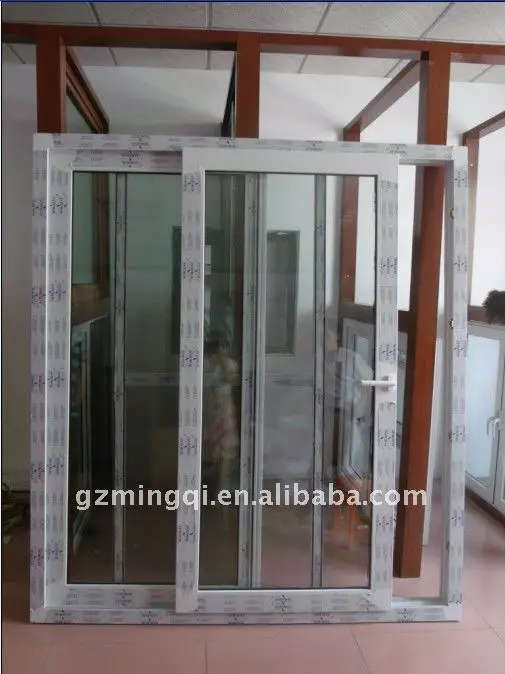 Double Sash Sliding Pvc Door Pvc Door With Mosquito Net View Pvc Door Mq Product Details From Guangzhou Mingqi Door Window Co Ltd On Alibaba Com