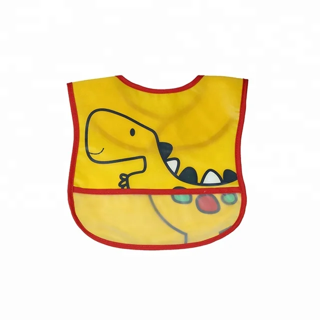 Экологически чистый одноразовый моющийся Антибактериальный PEVA водонепроницаемый детский нагрудник bib