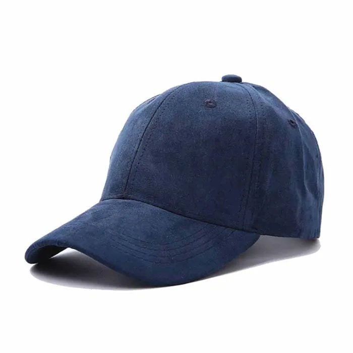 Suede blue hat Clearance