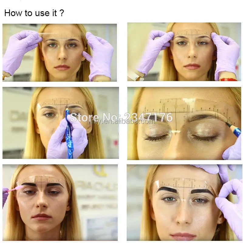 
Линейка для бровей OEM/Одноразовая, линейка для перманентного макияжа, инструменты для формирования бровей, линейка для измерения бровей, наклейка для микроблейдинга 