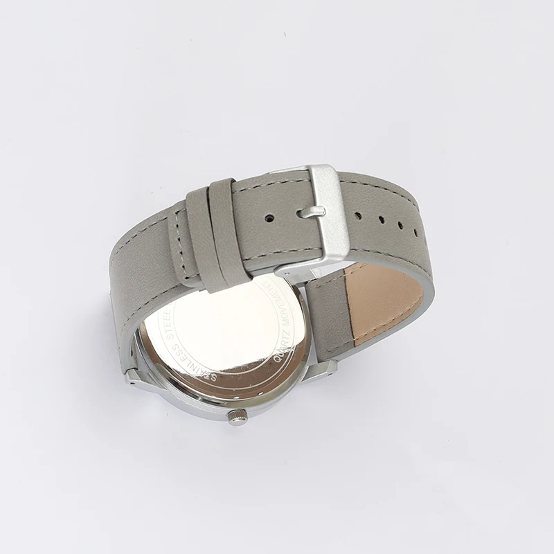 Superior Quartz Water Proof Wrist Watch Leather Strap New Product Japan Movt Geneva Watch Stainless Steel Back