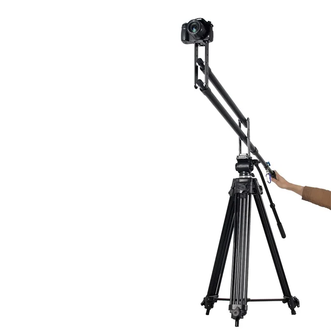 High Quality 2M Aluminum Jib Crane for DSLR Video Cameras