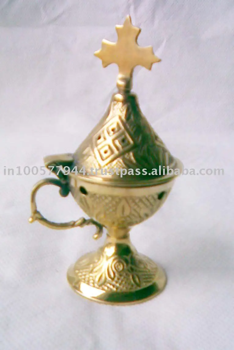 Latest Brass Incense Holder Hand Carved Traditional Designing For Use
