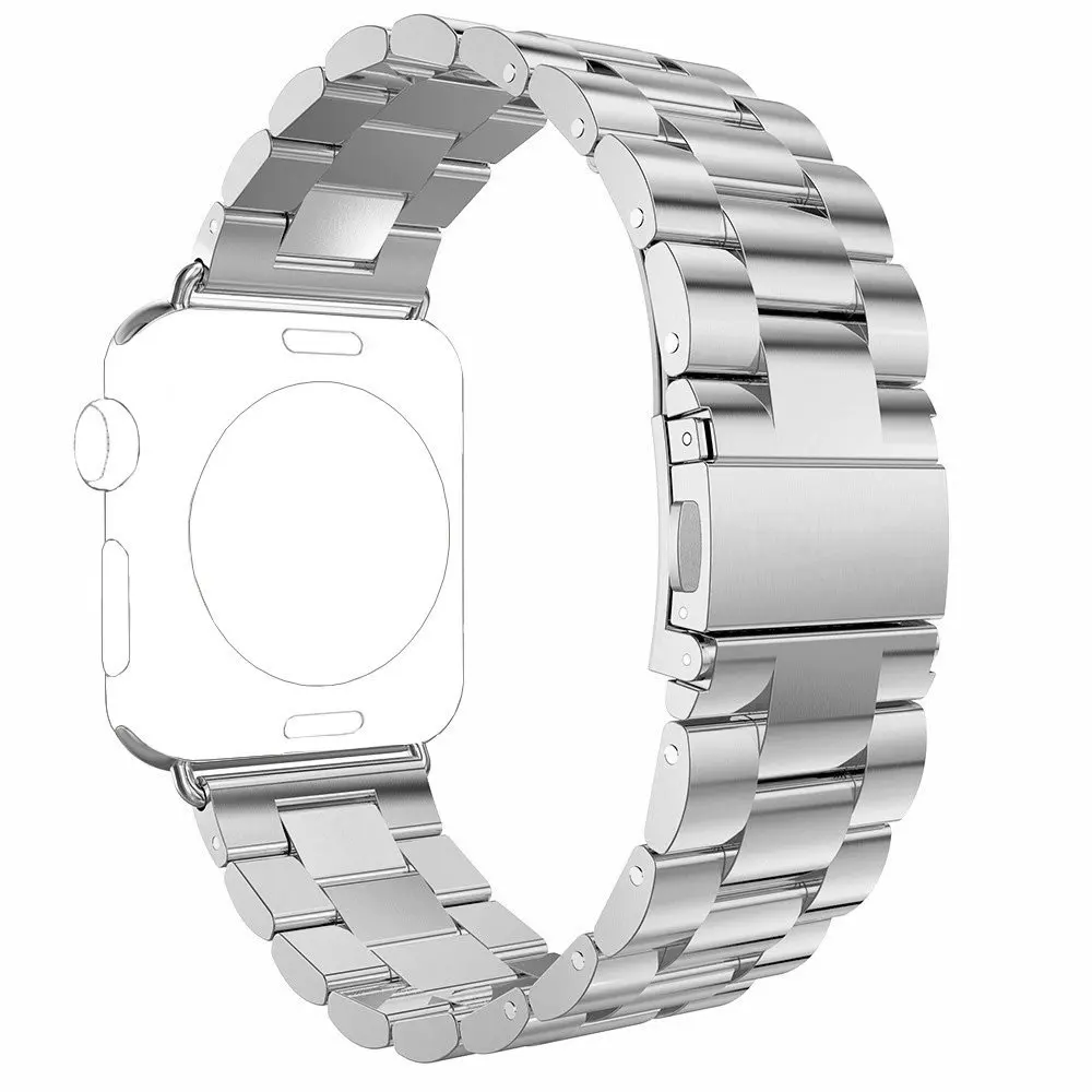 IVANHOE Metal Band for Apple Watch, Stainless Steel Replacement