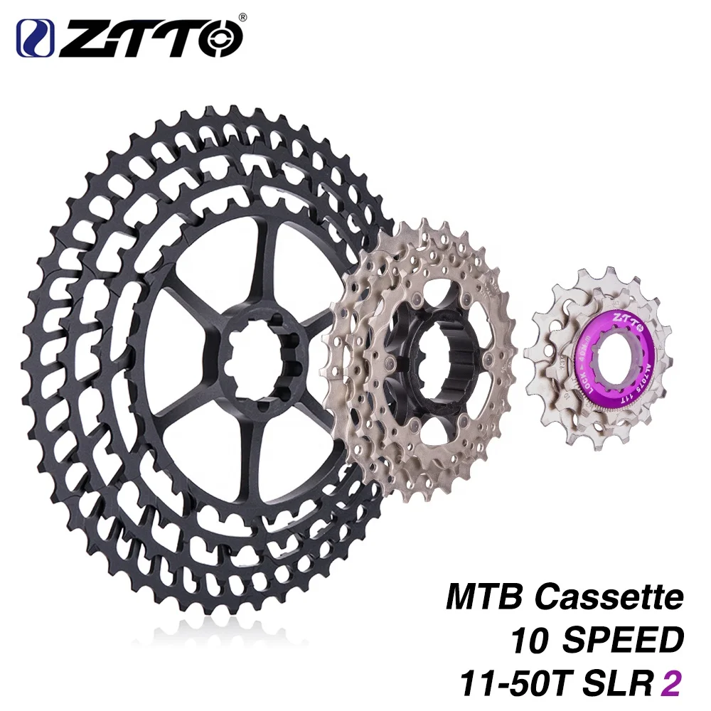 ZTTO 超軽量アルミ合金 10速 MTB 自転車フリーホイール 50T バイク