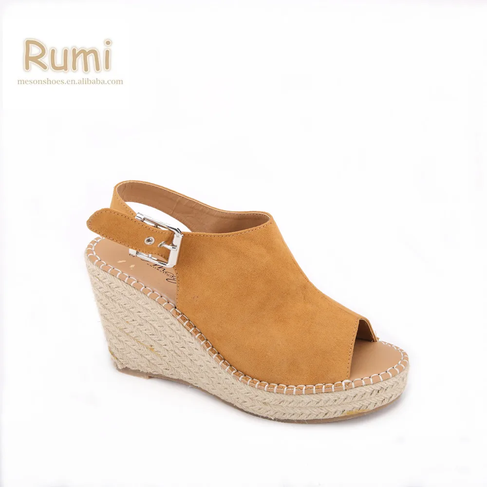 Womens Made In China Cheap Closed Toe Espadrille Wedge Sandals Shoes Buy Ladies Shoes Wedge 17 Light Tan Wedges Peep Toe Wedge Espadrilles Product On Alibaba Com