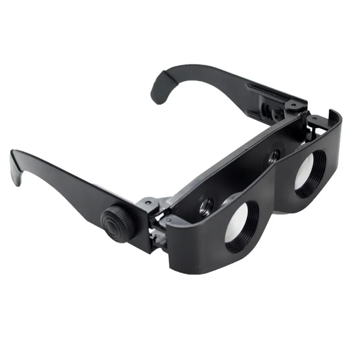300 ~ 400% Adjustable Focus Glasses Telescope Magnifier Binoculars