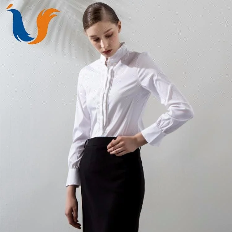 最新のファッションカスタムドレスシャツ女性フリルシャツレディースオフィススカートスーツ Buy ドレスシャツ 女性フリルシャツ 女性オフィススカートスーツ Product On Alibaba Com
