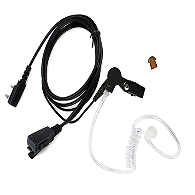 Воздушная трубка Гарнитура микрофон Микрофон PTT для портативный радио иди и болтай Walkie Talkie Baofeng UV-5R УФ B5 GT-3TP UV-8HX UV-5RA