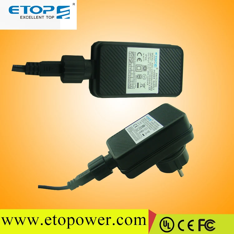 Универсальный штепсельный адаптер IP44 светодиодный импульсный источник питания с вилкой AU US UK