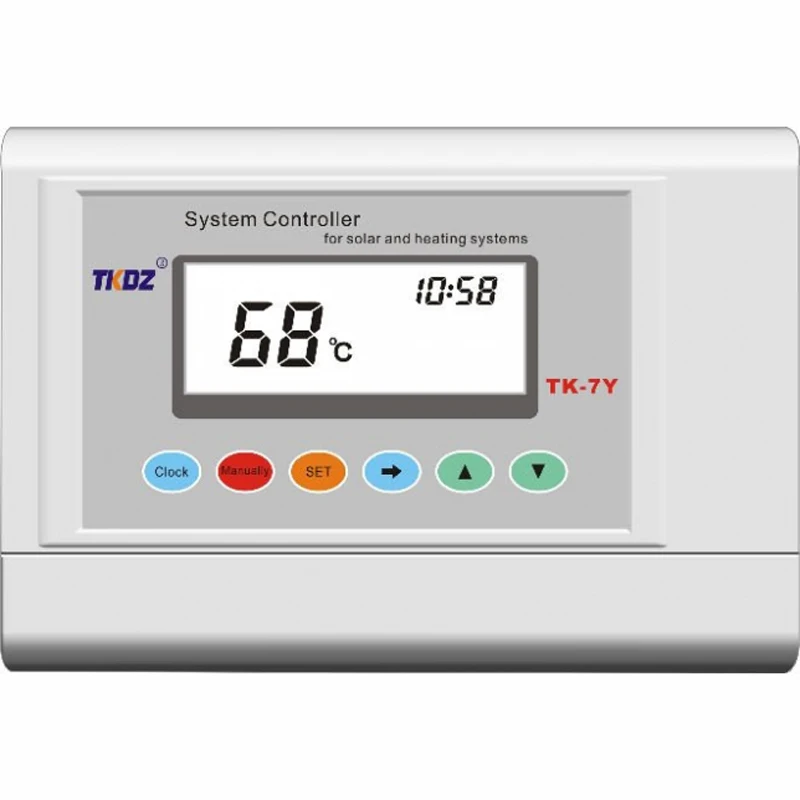 TK-7Y ソーラー水 heater コントローラー｜CE認証、温度管理用