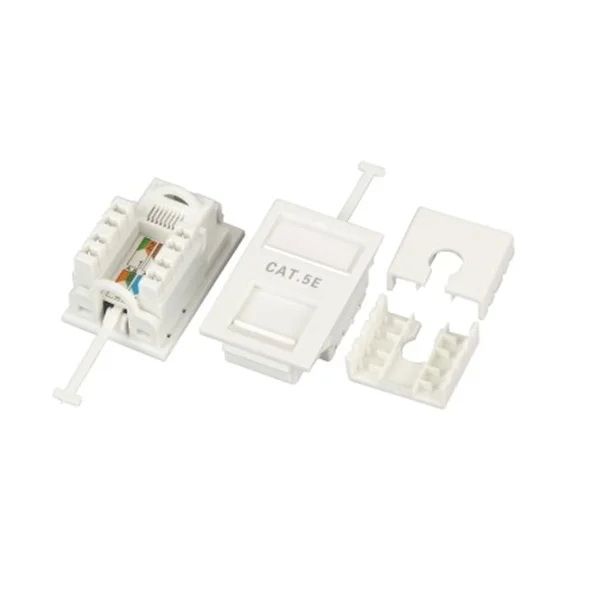 Cat5e/cat6 Utp Keystone Jack 40x25cm For Faceplate/wallplate Uk Type