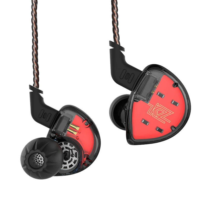 Kz Es4 Cancelamento De Ruído Equilibrado Armadura Hifi Fone De Ouvido Com  Dinâmico Intra-auricular - Buy Fone De Ouvido,Hifi Fone De Ouvido,Fone De  Ouvido Em Ouvido Product on Alibaba.com