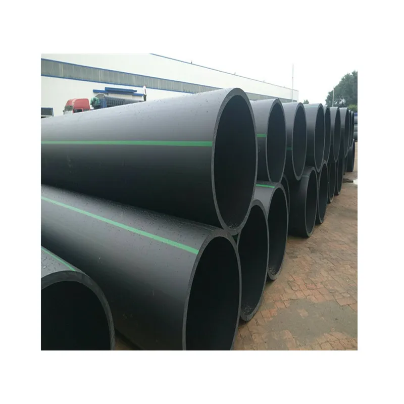 PE100 HDPE Pipe 750mm PN10 PN 16 Black HDPE Water Plastic Pipes