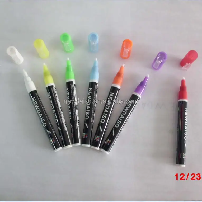 2023 Жидкий Мел маркер с 3 мм пером нетоксичные чернила встряхивание ручка сделано в