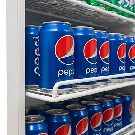 Коммерческий вертикальный холодильник 535L для напитков, витрины для супермаркета, дисплей для напитков, холодильник и морозильник, вертикальный холодильник со стеклянной дверью