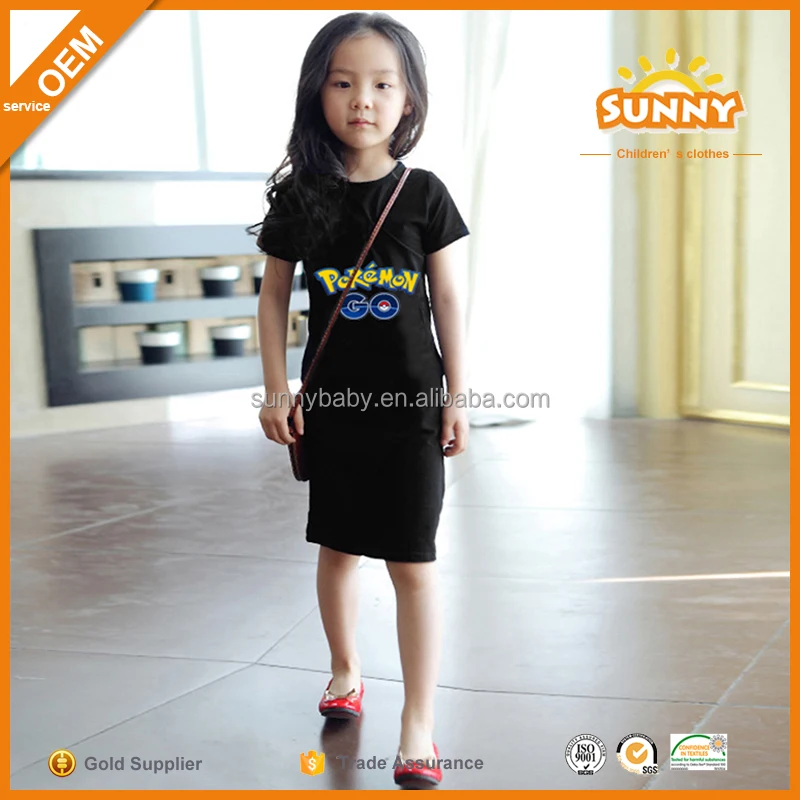 
Poke Мяч Pattern Дети Платье Платье Pokemon Дети Платье Платье 