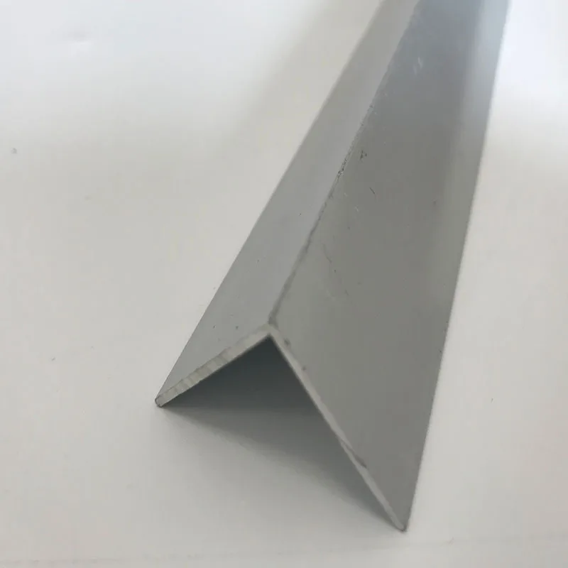 OEM 6063 Extruded Aluminium Angle bar Anodized Aluminium Angle Corner Joint