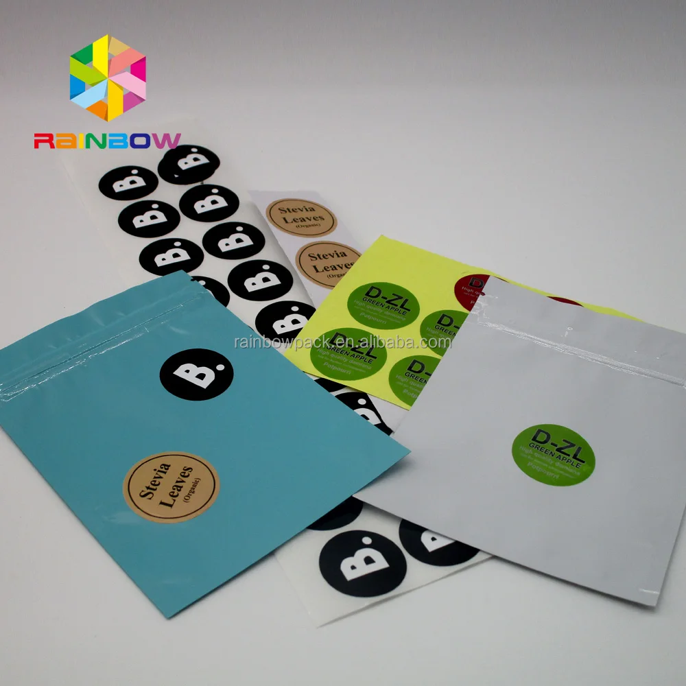 sticker plastic packaging