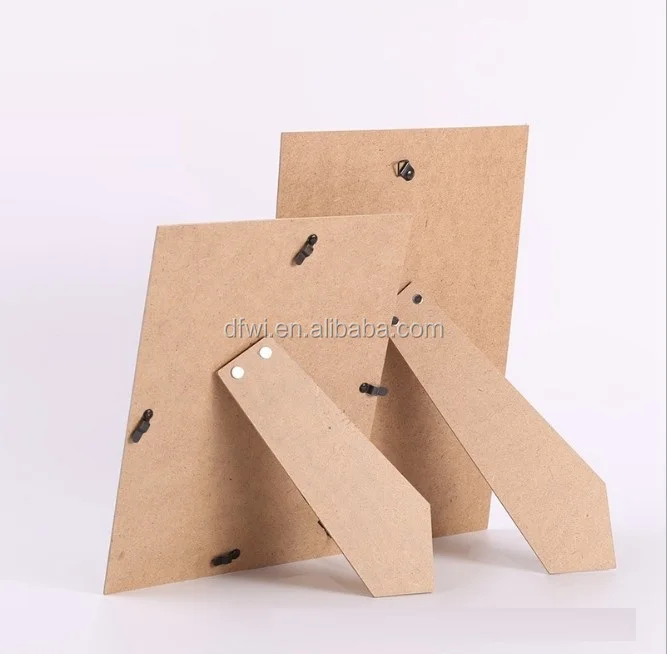 Customized Mdf Photo Frame Backboard With Easel Buy Picture Frame