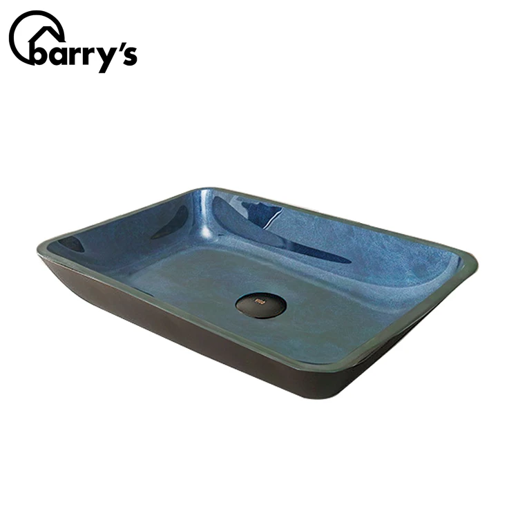 Portable Small Hand Washing Special Pattern Tempered Glass Vessel Sink Sizes Buy Coloured Tempered Glass Bathroom Sink One Piece Glass Bathroom Sink And Countertop Rectangular Elegant Glass Vessel Sink Product On Alibaba Com